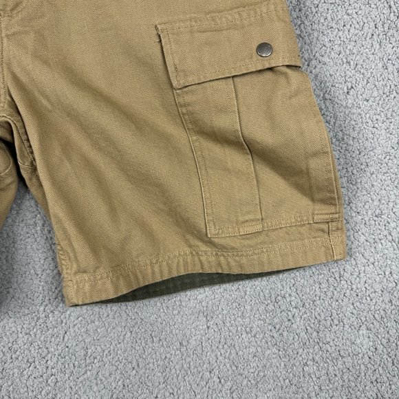 Duluth Trading Co Shorts Mens Size 40 Brown Heavy Canvas Cargo Shorts 9" Inseam - Picture 9 of 16